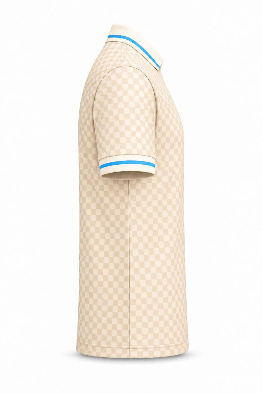 Valdoro Tonal Jacquard Cotton Polo