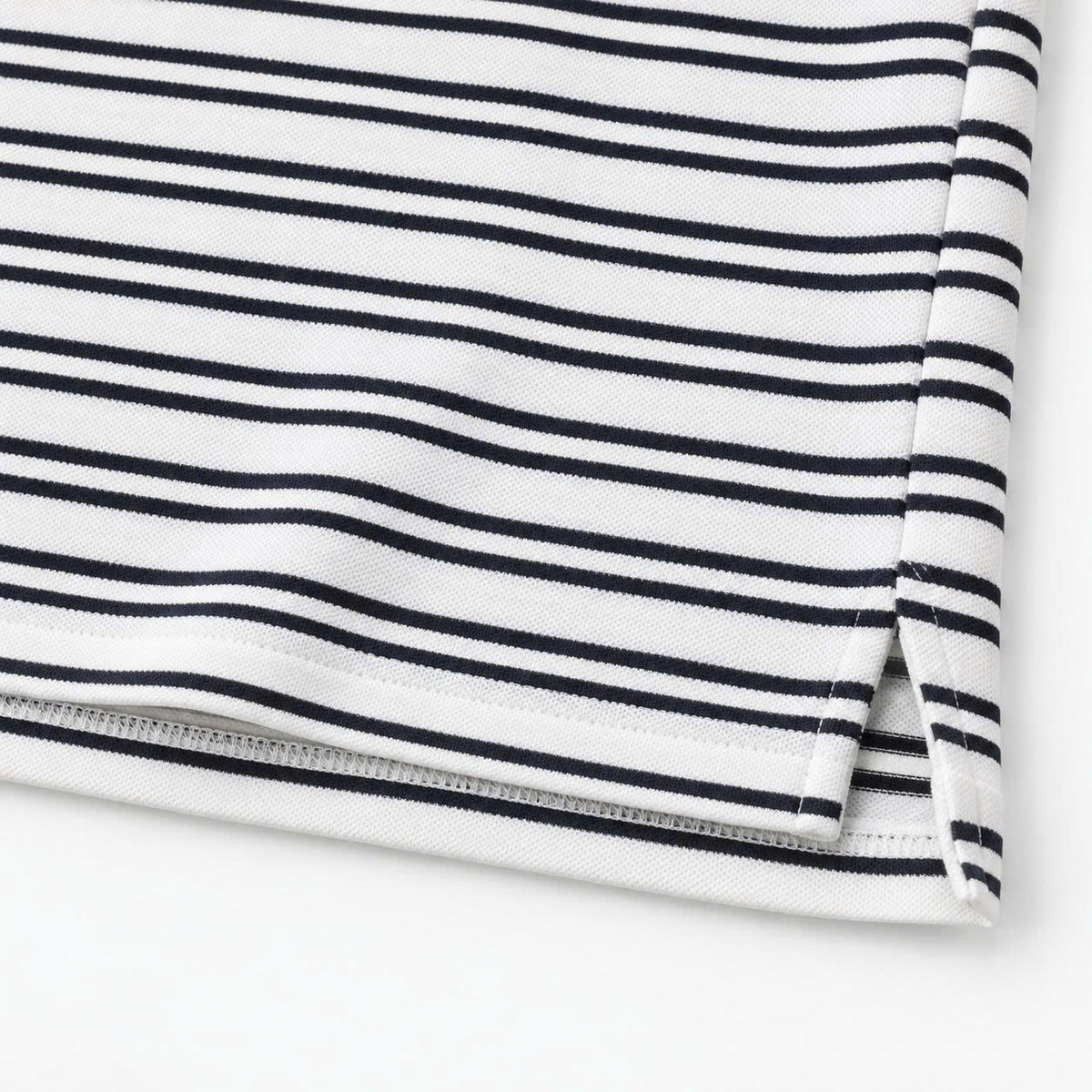 Portofino Fine-Stripe Pure Cotton Polo