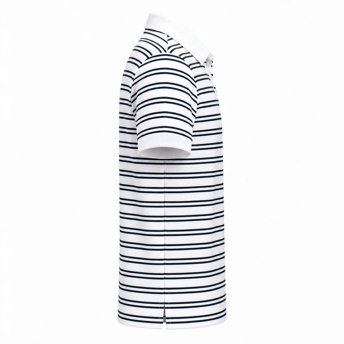 Portofino Fine-Stripe Pure Cotton Polo