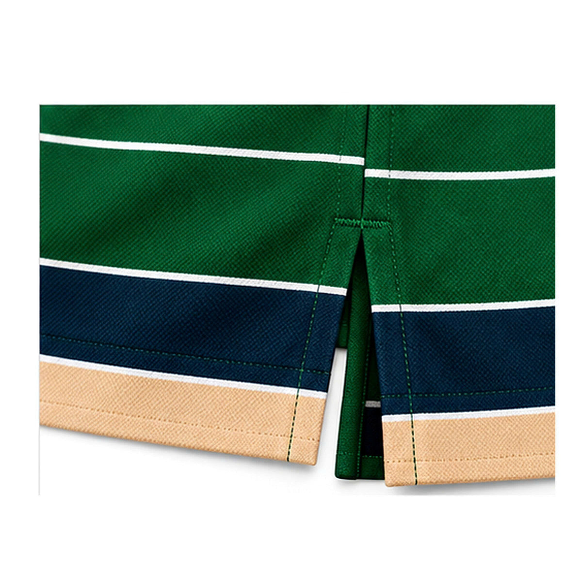Monteluce Heritage Stripe Cotton Polo