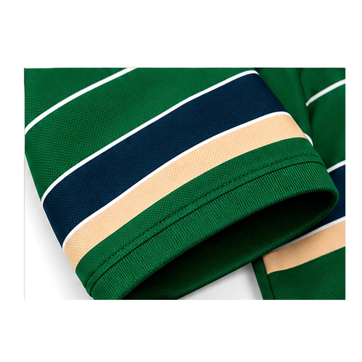 Monteluce Heritage Stripe Cotton Polo