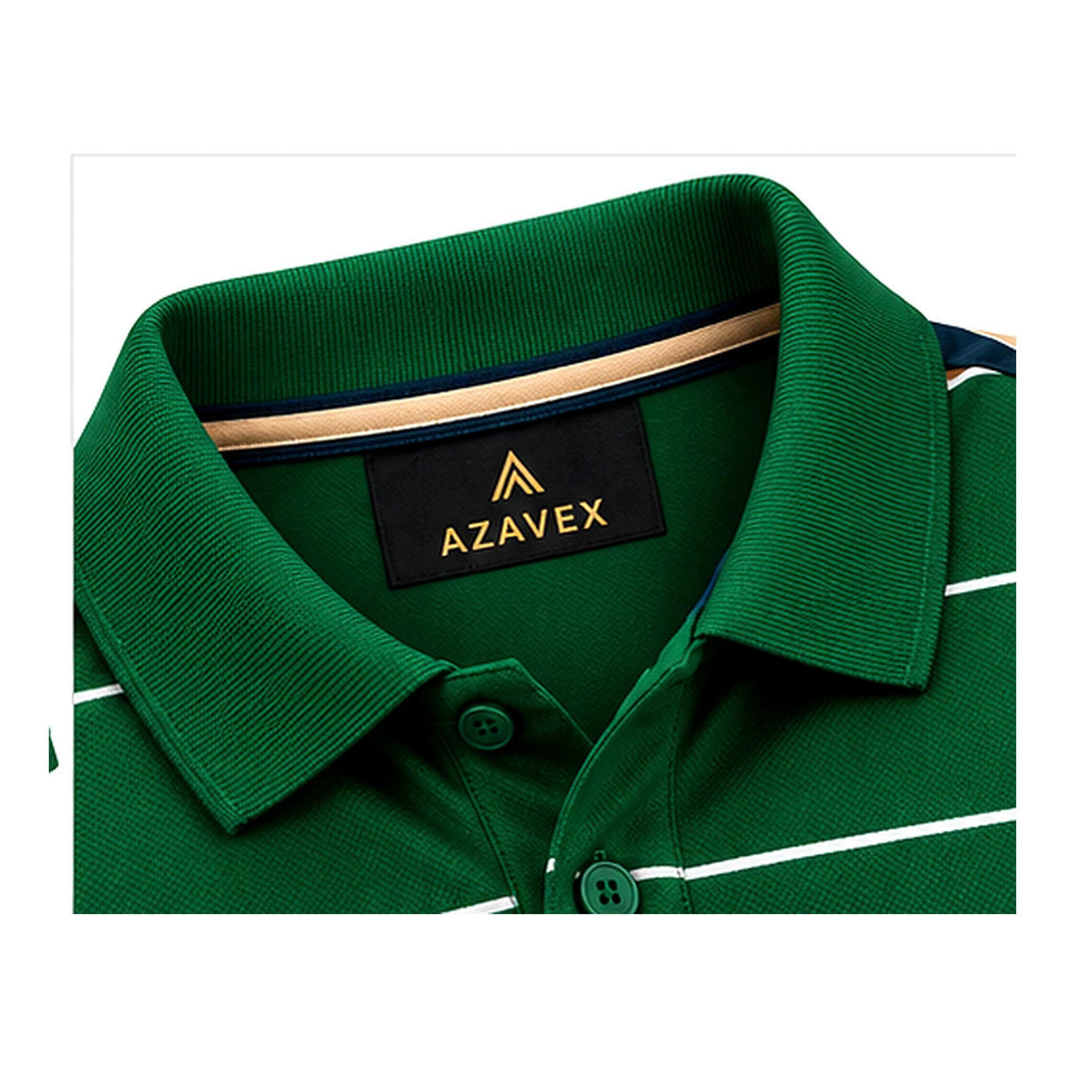 Monteluce Heritage Stripe Cotton Polo
