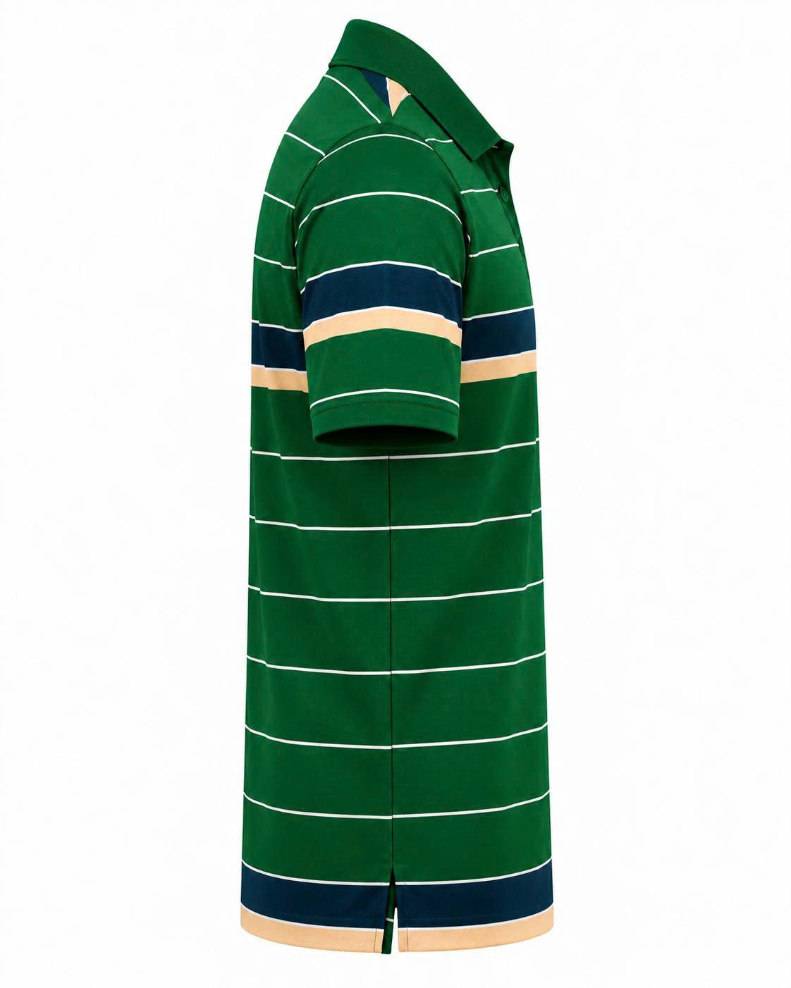 Monteluce Heritage Stripe Cotton Polo