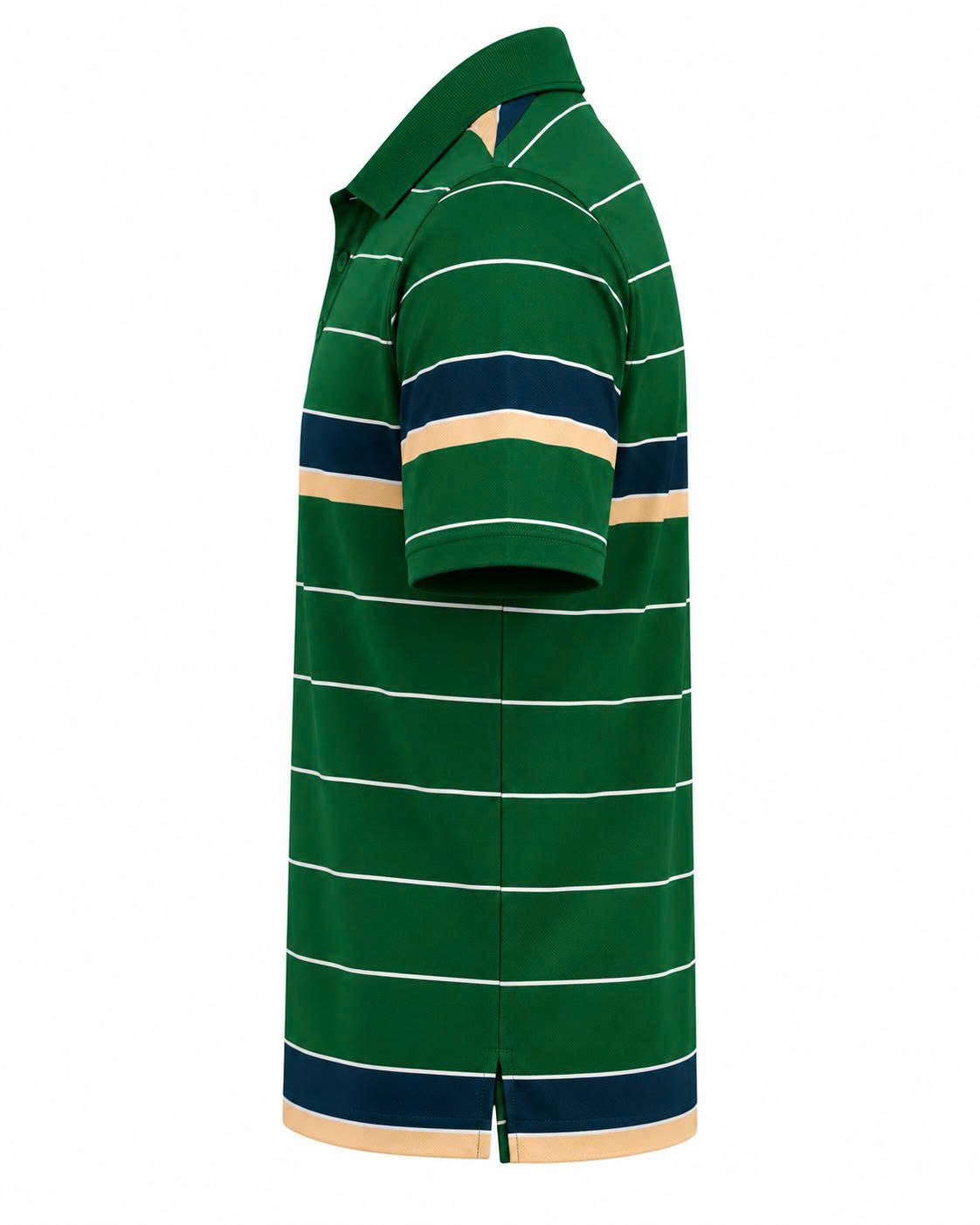 Monteluce Heritage Stripe Cotton Polo