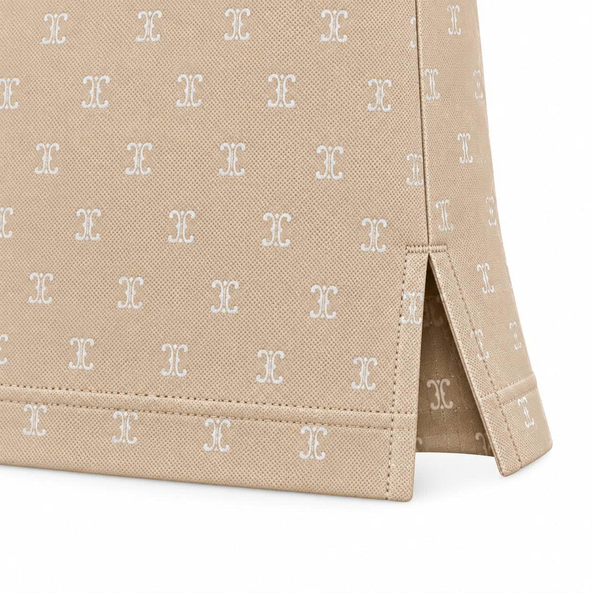 Aurelio Tonal Monogram Cotton Polo
