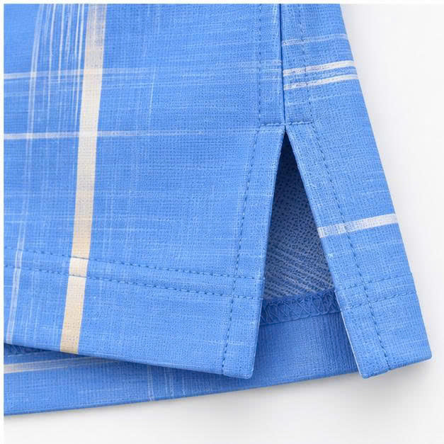 Bellagio Windowpane Pure Cotton Polo