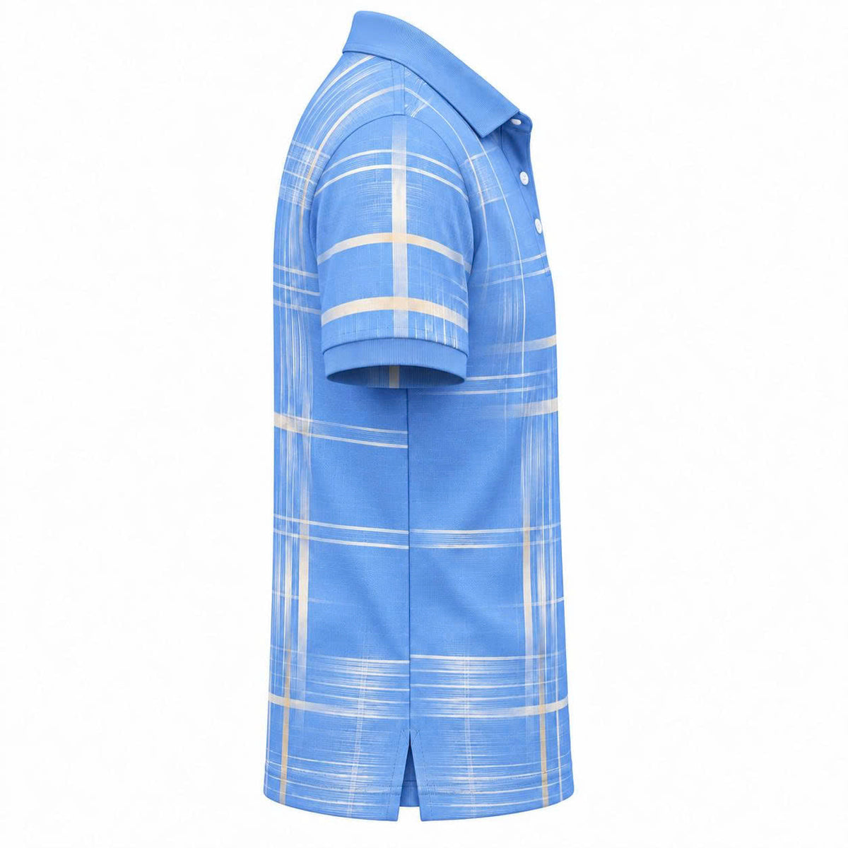Bellagio Windowpane Pure Cotton Polo