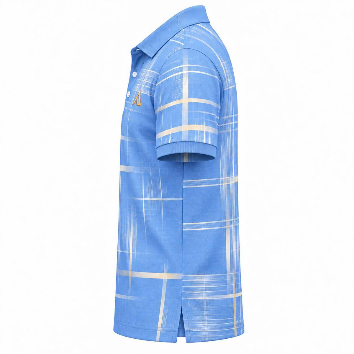 Bellagio Windowpane Pure Cotton Polo