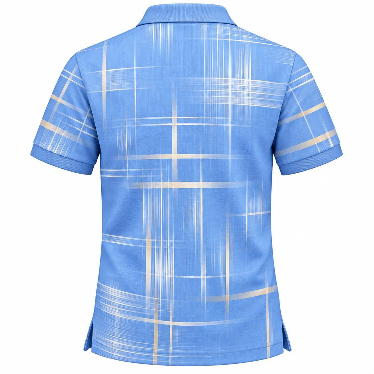 Bellagio Windowpane Pure Cotton Polo