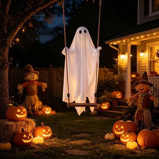 AZAVEX™ – Lighted Swinging Ghost