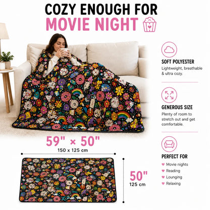 Washable Coloring Blanket