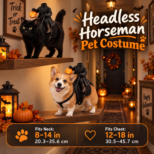 Tiny Headless Rider Pet Costume