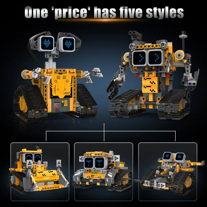 AZAVEX™ - 5-in-1 Smart Robot Building Kit