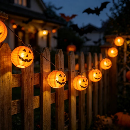 AZAVEX™ - Solar LED Pumpkin String Lights