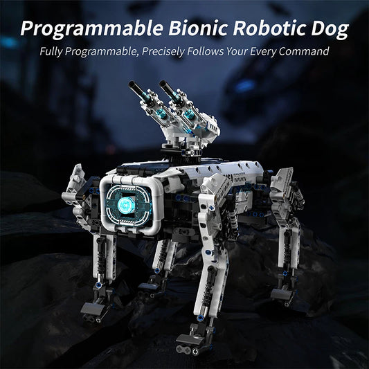 AZAVEX™ – 1163PCS Programmable Robotic Dog Building Set