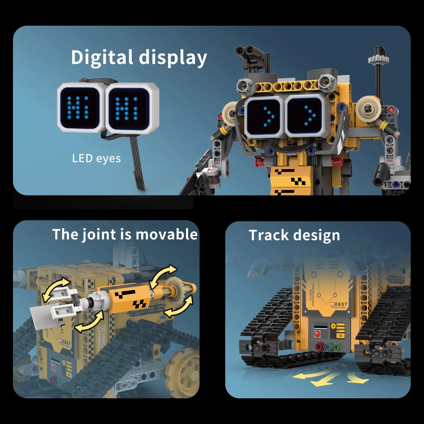 AZAVEX™ - 5-in-1 Smart Robot Building Kit