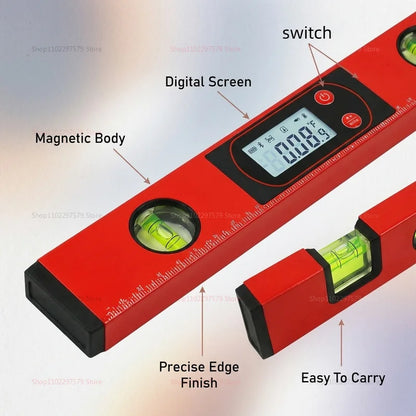 📐LevelPro™ Digital Magnetic Spirit Level  360° Angle Finder & Electronic Inclinometer⚡