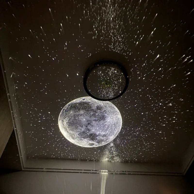 Starry Sky Galaxy Projector – 360° Rotating Night Light for Dreamy Bedrooms
