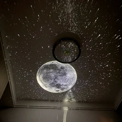 Starry Sky Galaxy Projector – 360° Rotating Night Light for Dreamy Bedrooms