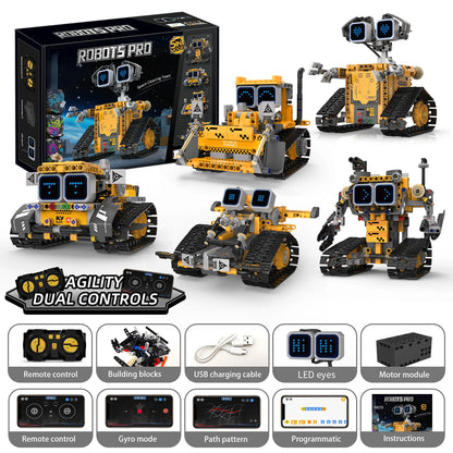 AZAVEX™ - 5-in-1 Smart Robot Building Kit