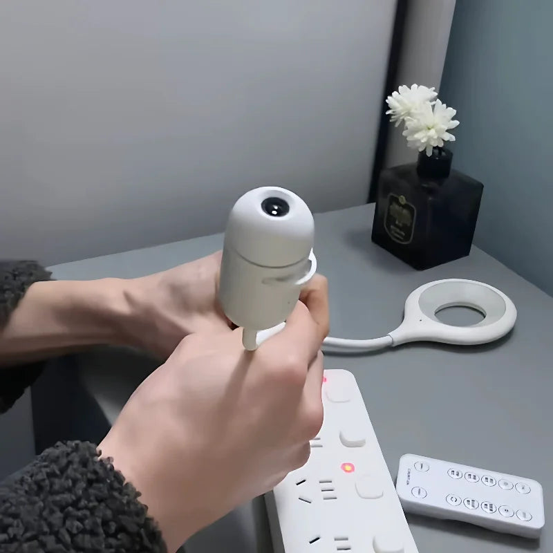 Starry Sky Galaxy Projector – 360° Rotating Night Light for Dreamy Bedrooms