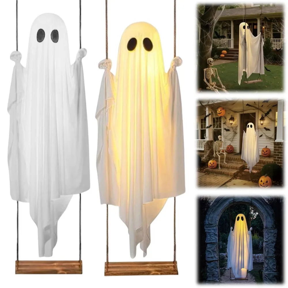 AZAVEX™ – Lighted Swinging Ghost