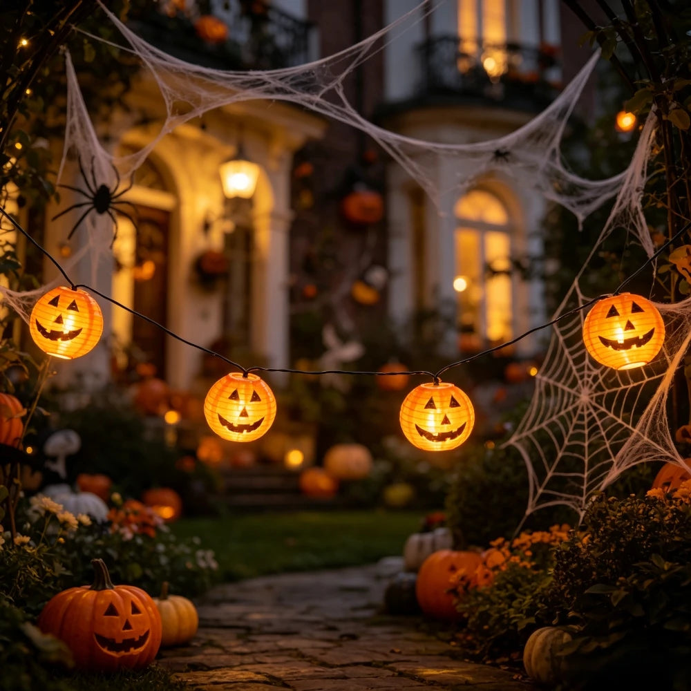 AZAVEX™ - Solar LED Pumpkin String Lights