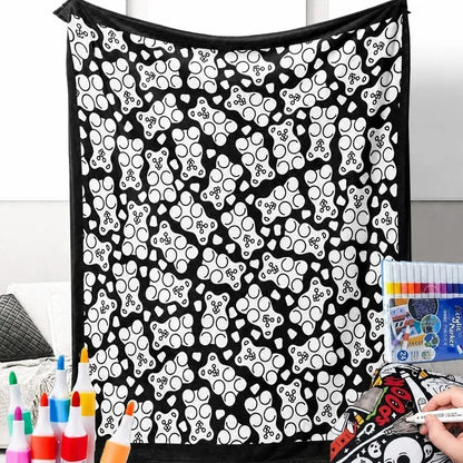 Washable Coloring Blanket