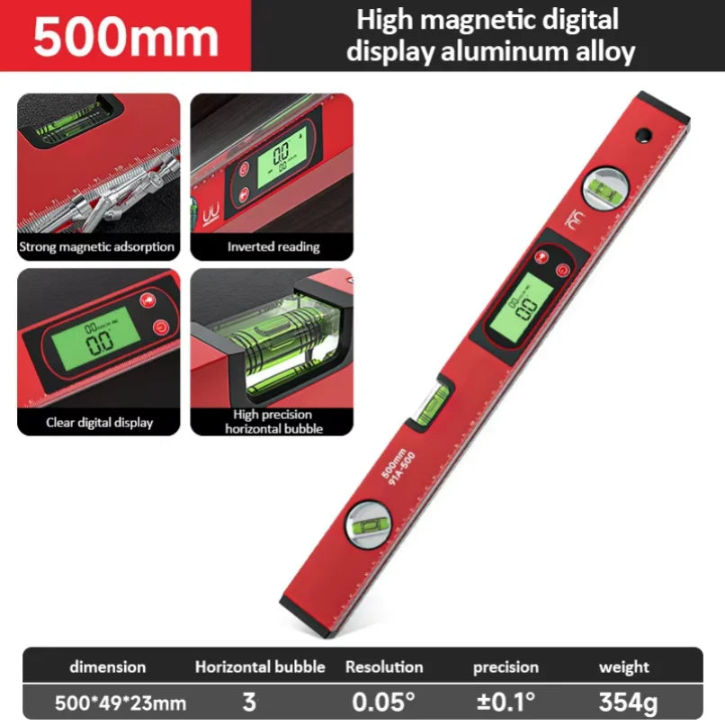 📐LevelPro™ Digital Magnetic Spirit Level  360° Angle Finder & Electronic Inclinometer⚡