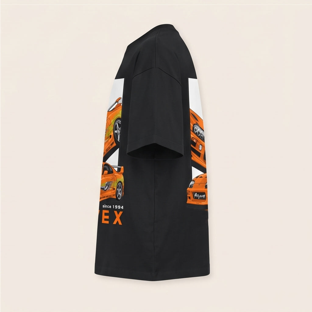 Orange Legacy Motors Tee — right view