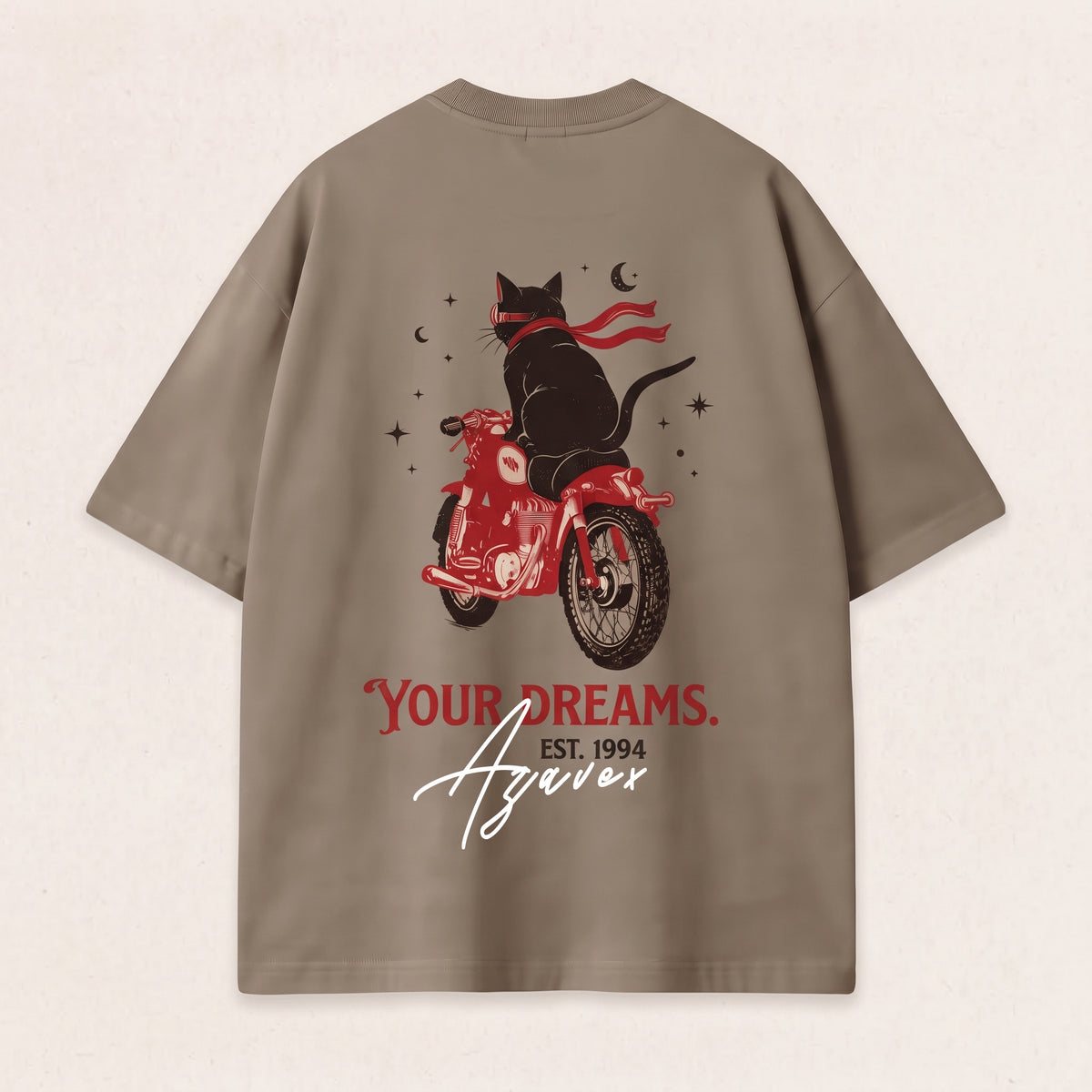 Chase Your Dreams Rider Tee — back view