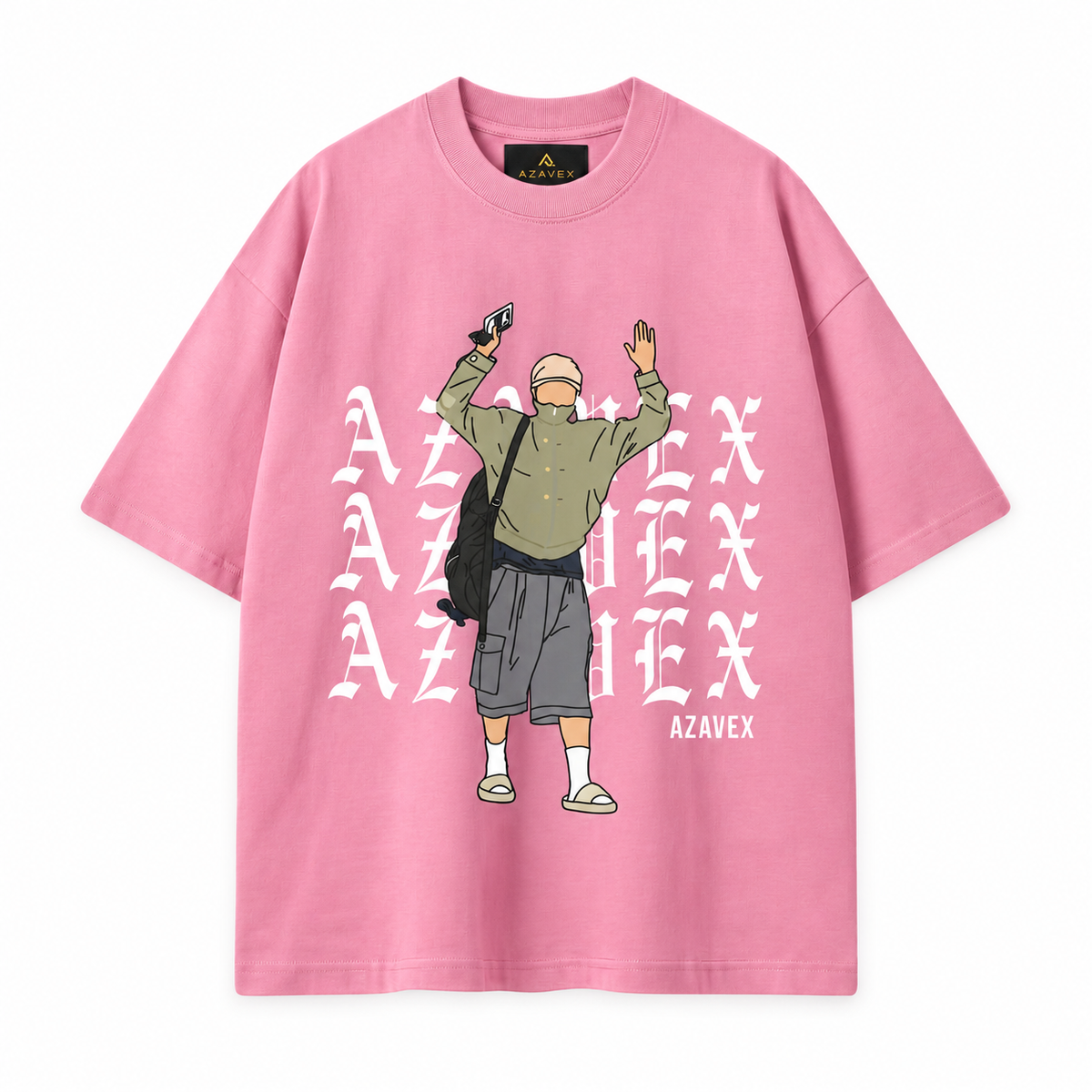 Urban Ninja Spirit Tee — pink — front view
