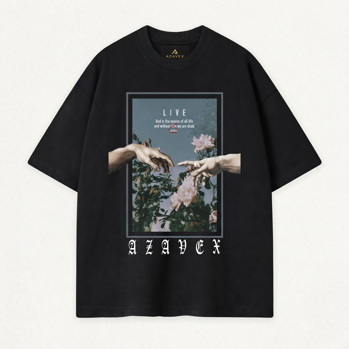 Source of Life Art Tee — front view