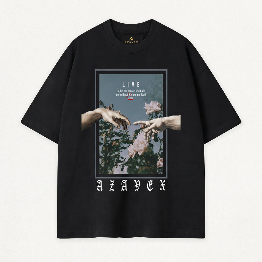Source of Life Art Tee — front view