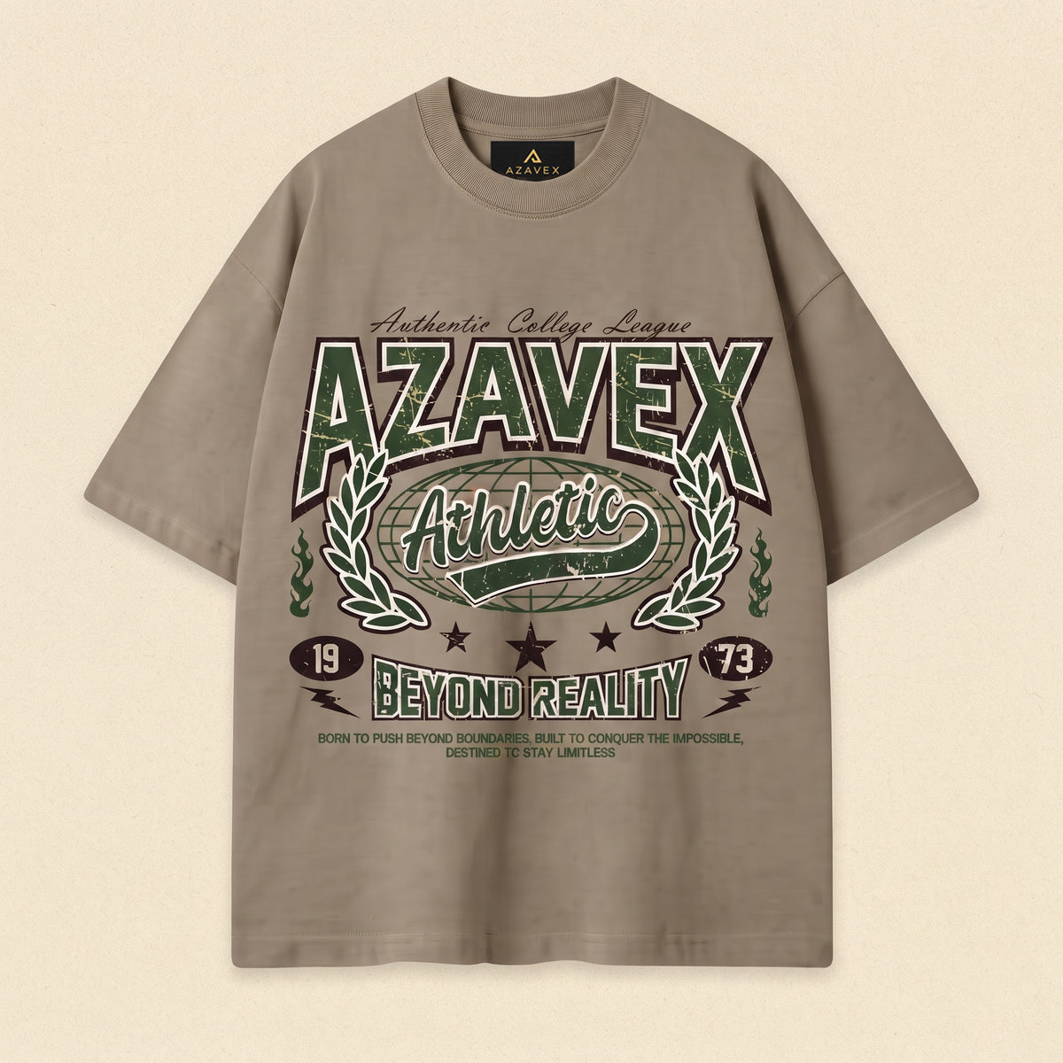 Beyond Reality Athletics Tee — front view