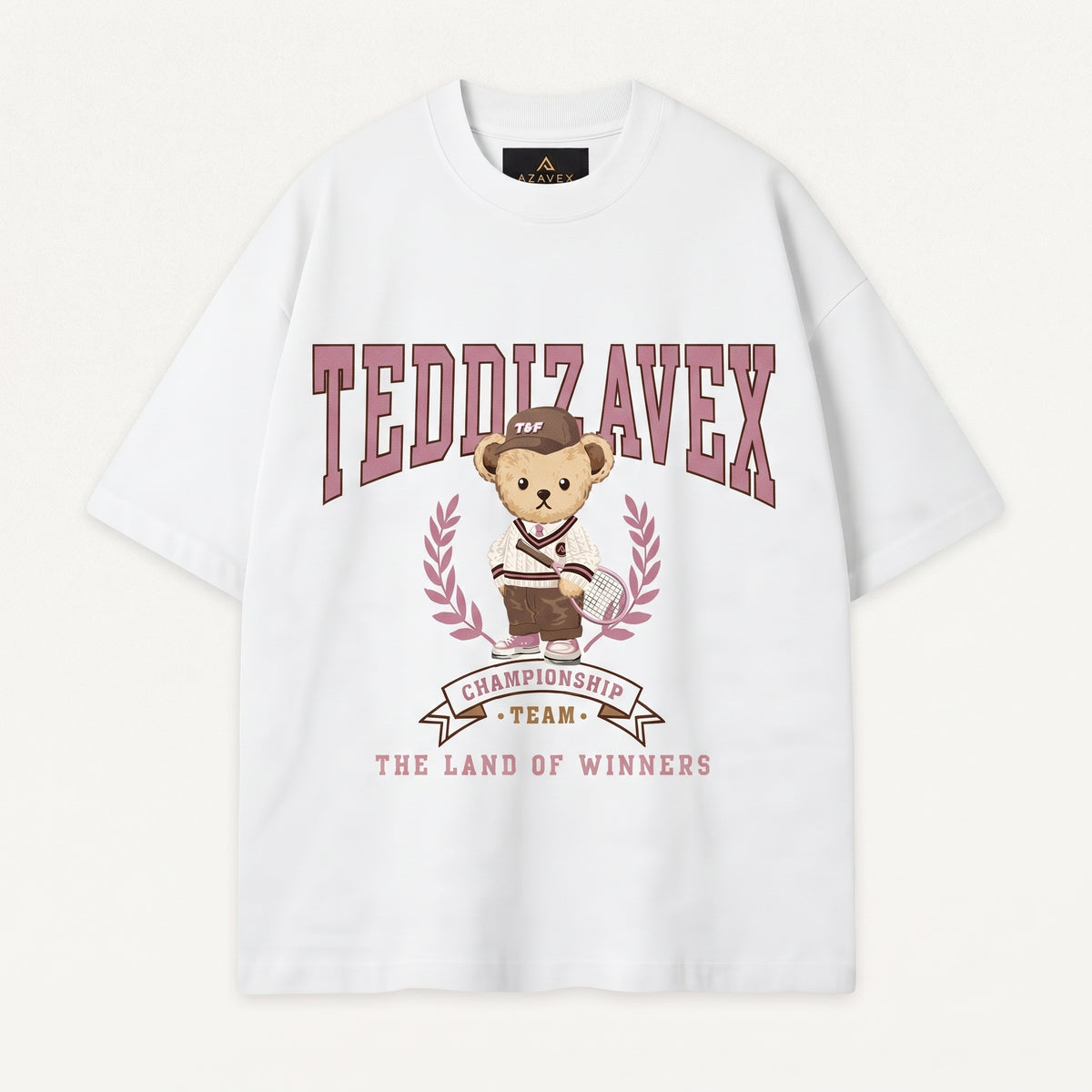 Teddyzavex Championship Tee — front view