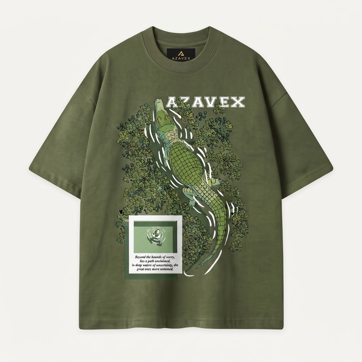 Botanical Hand Nature Tee — front view