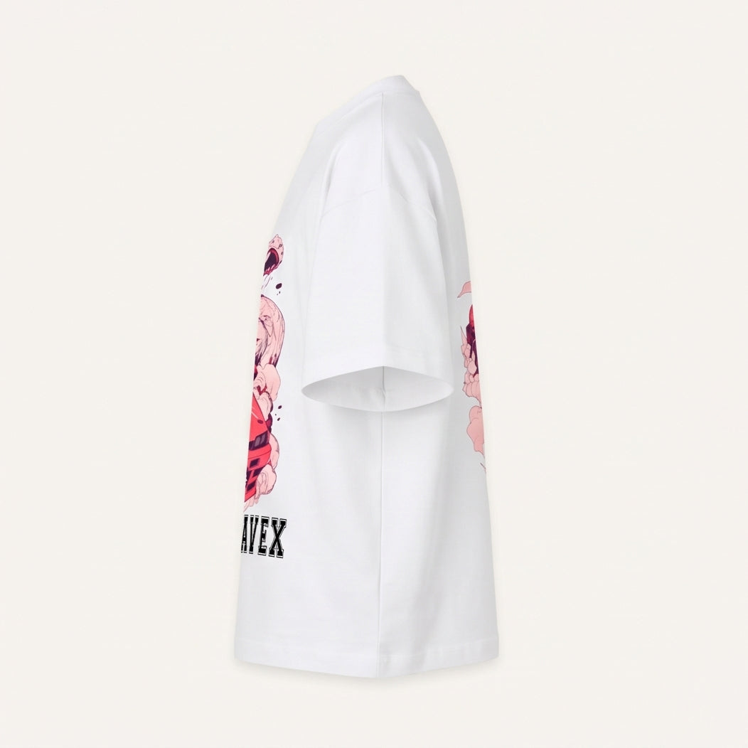 Sakura Drift Dragon Tee — left view