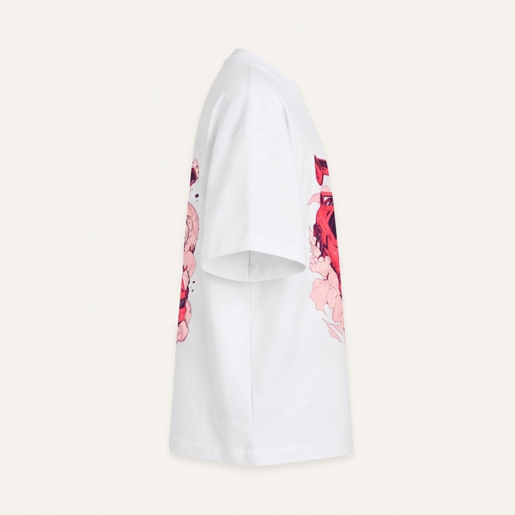 Sakura Drift Dragon Tee — right view