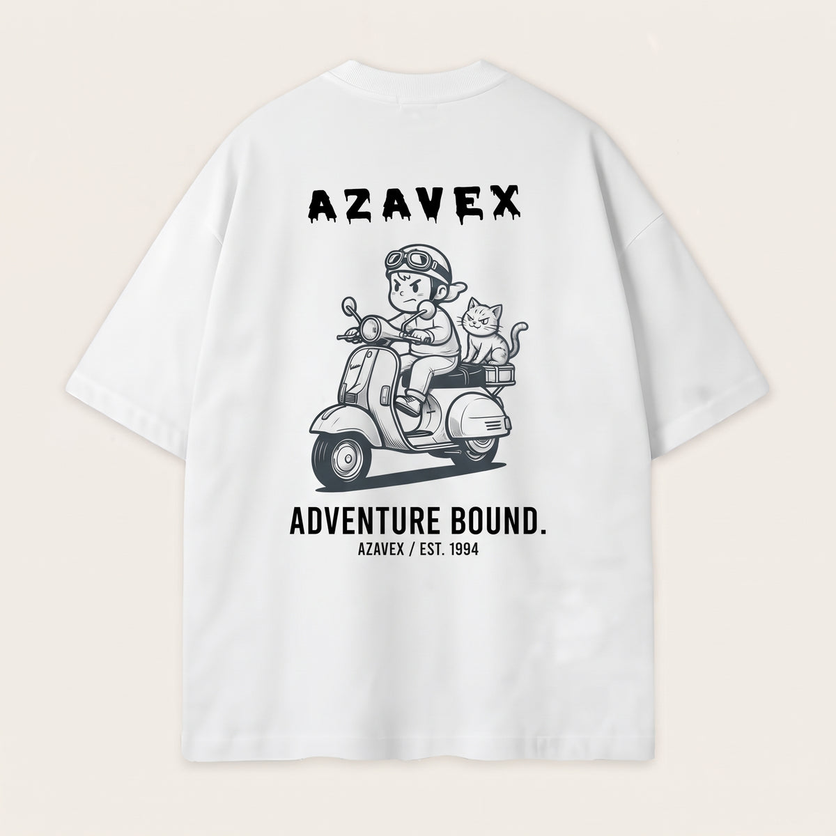 Ride the Wind Adventure Tee — back view