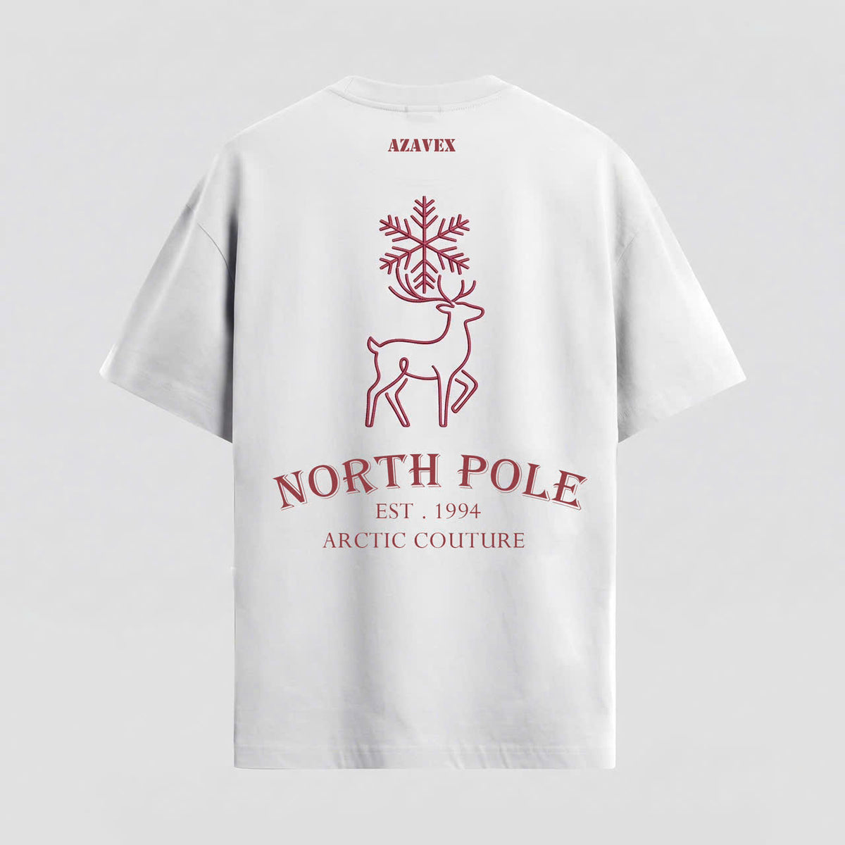 North Pole Alpine Village Tee — back view