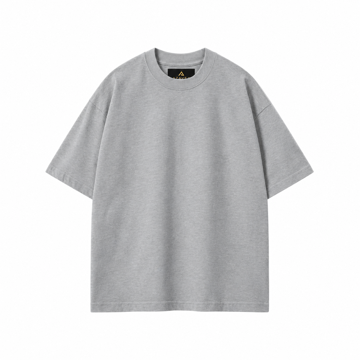 Ivory Everyday Cotton Tee — gray — front view