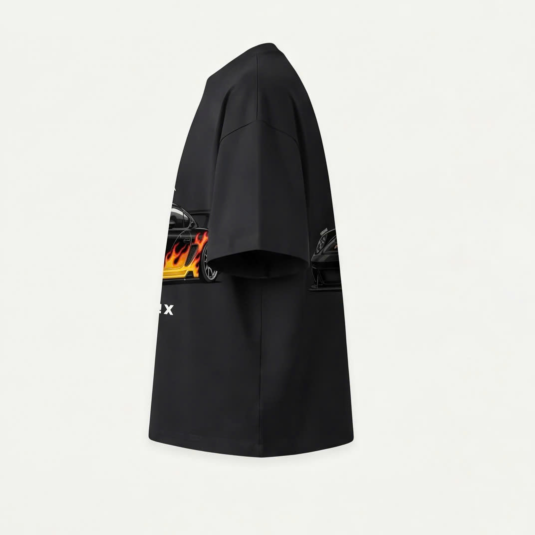 Flame Runner Motors Tee — left view