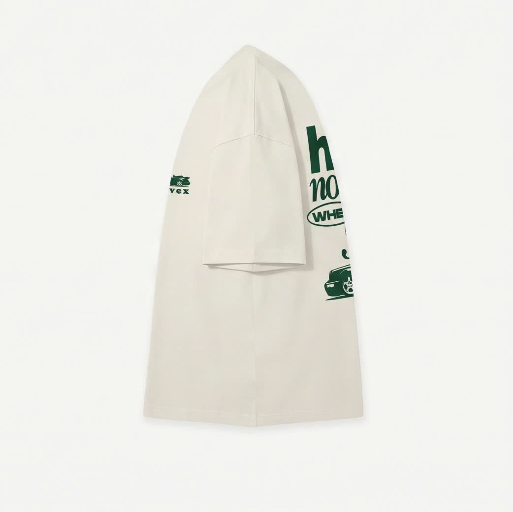 Hard Not to Look Motors Tee — left view