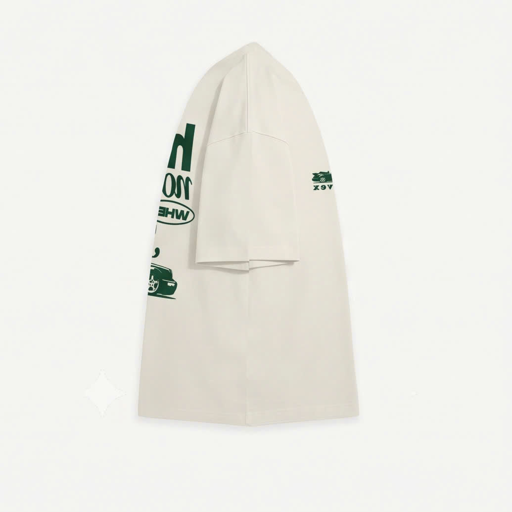 Hard Not to Look Motors Tee — right view