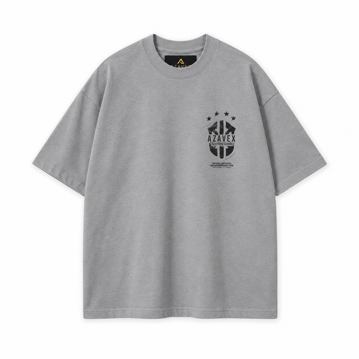Another Dream Motorsport Tee — gray — front view