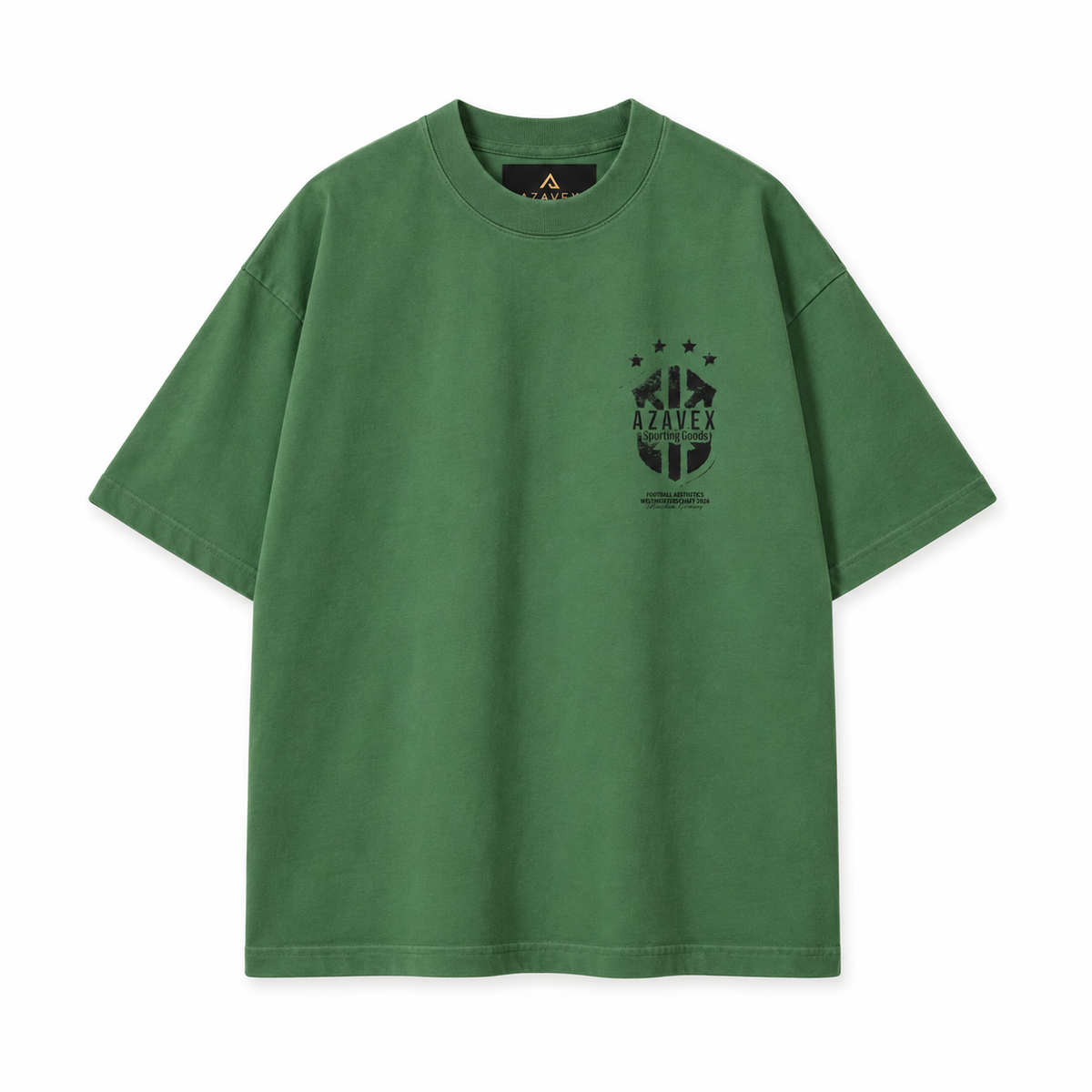 Another Dream Motorsport Tee — green — front view
