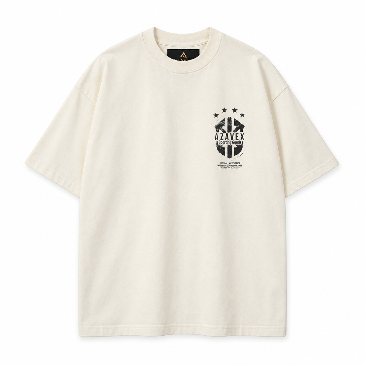 Another Dream Motorsport Tee — ivory — front view