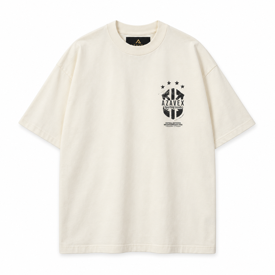 Another Dream Motorsport Tee — ivory — front view