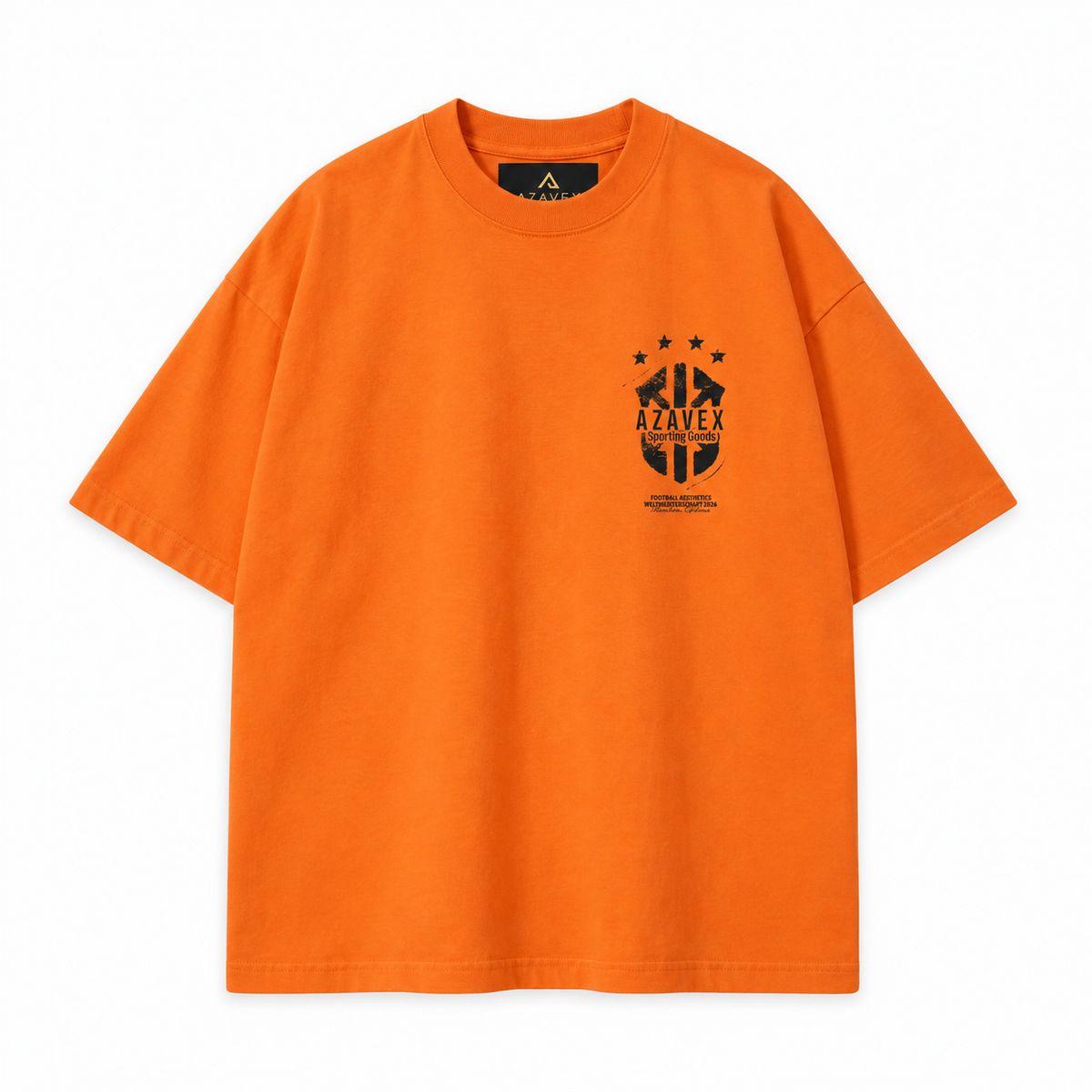 Another Dream Motorsport Tee — orange — front view